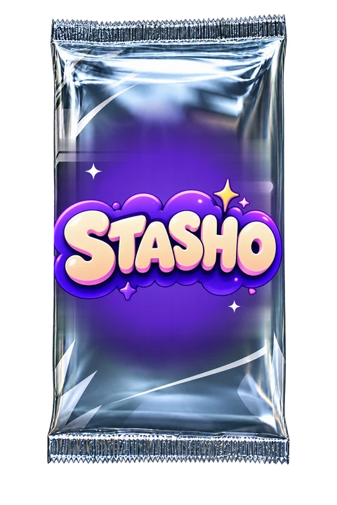 A sealed Stasho pack